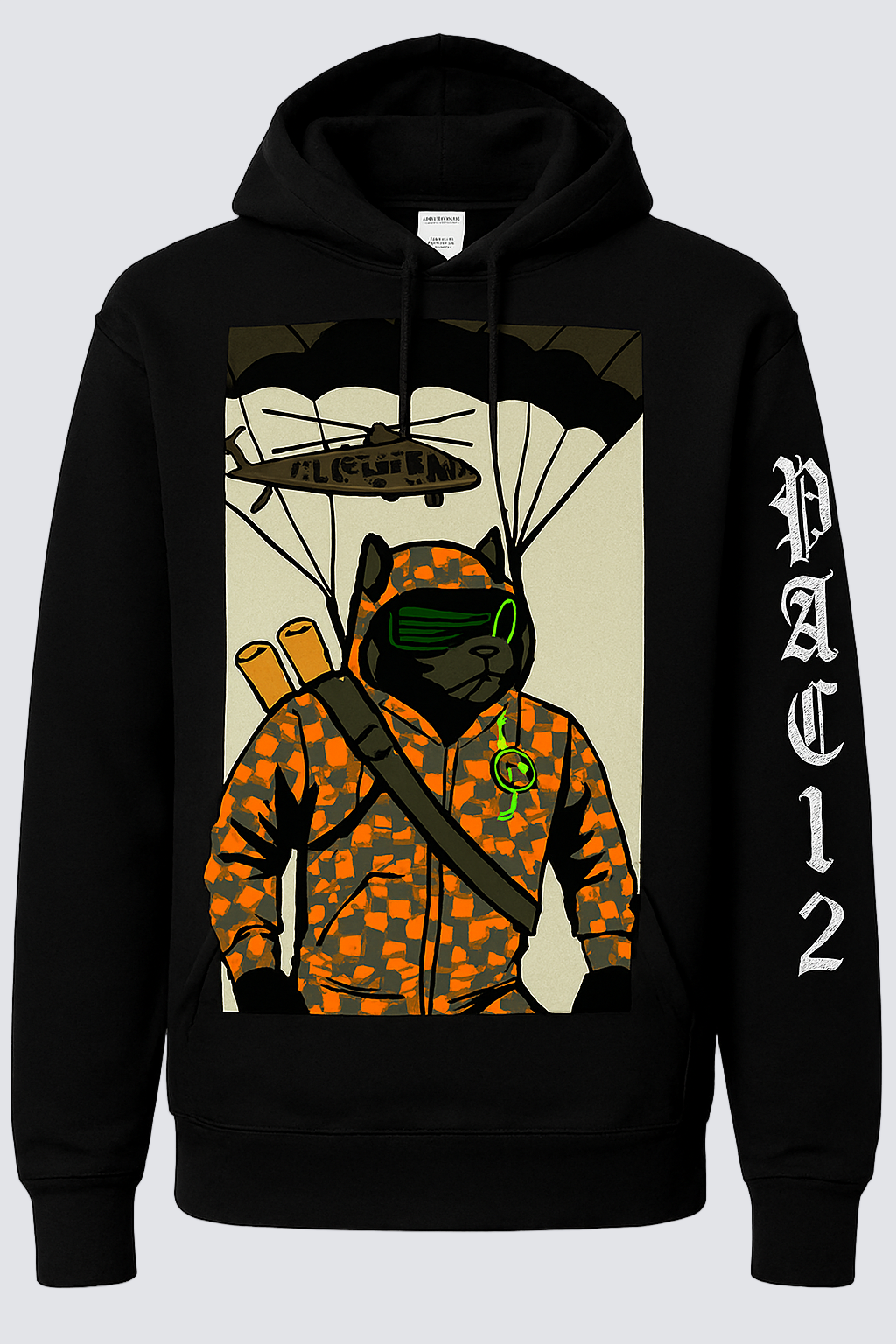 Black Hoody Pac 12