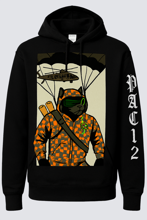 Black Hoody Pac 12