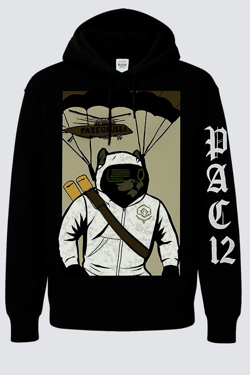 Black Hoody Pac 12