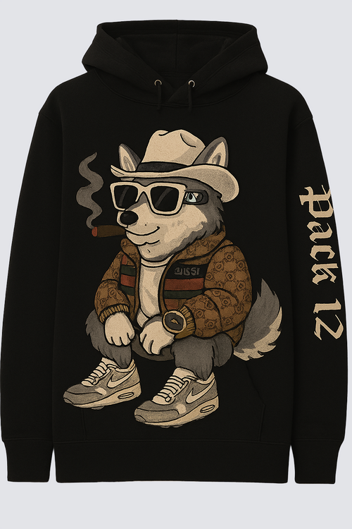 Black Hoody Marrin Silver Click for more Options!
