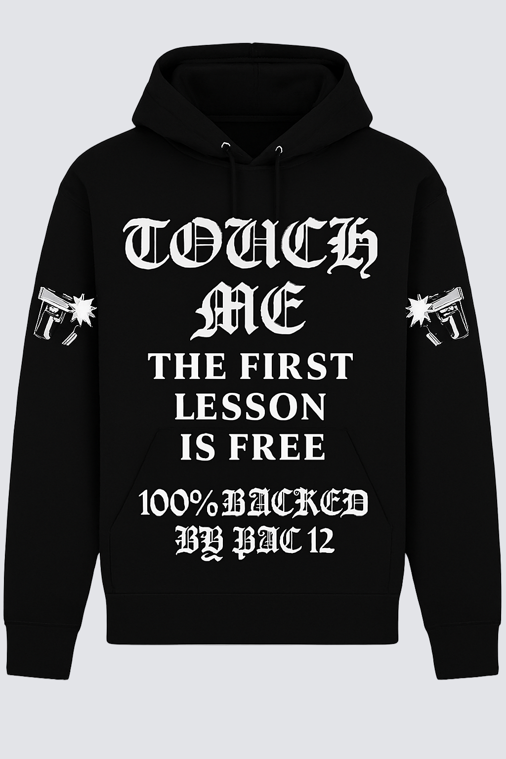 Black Hoody Touch Me Pack 12 Click on For More Colors!