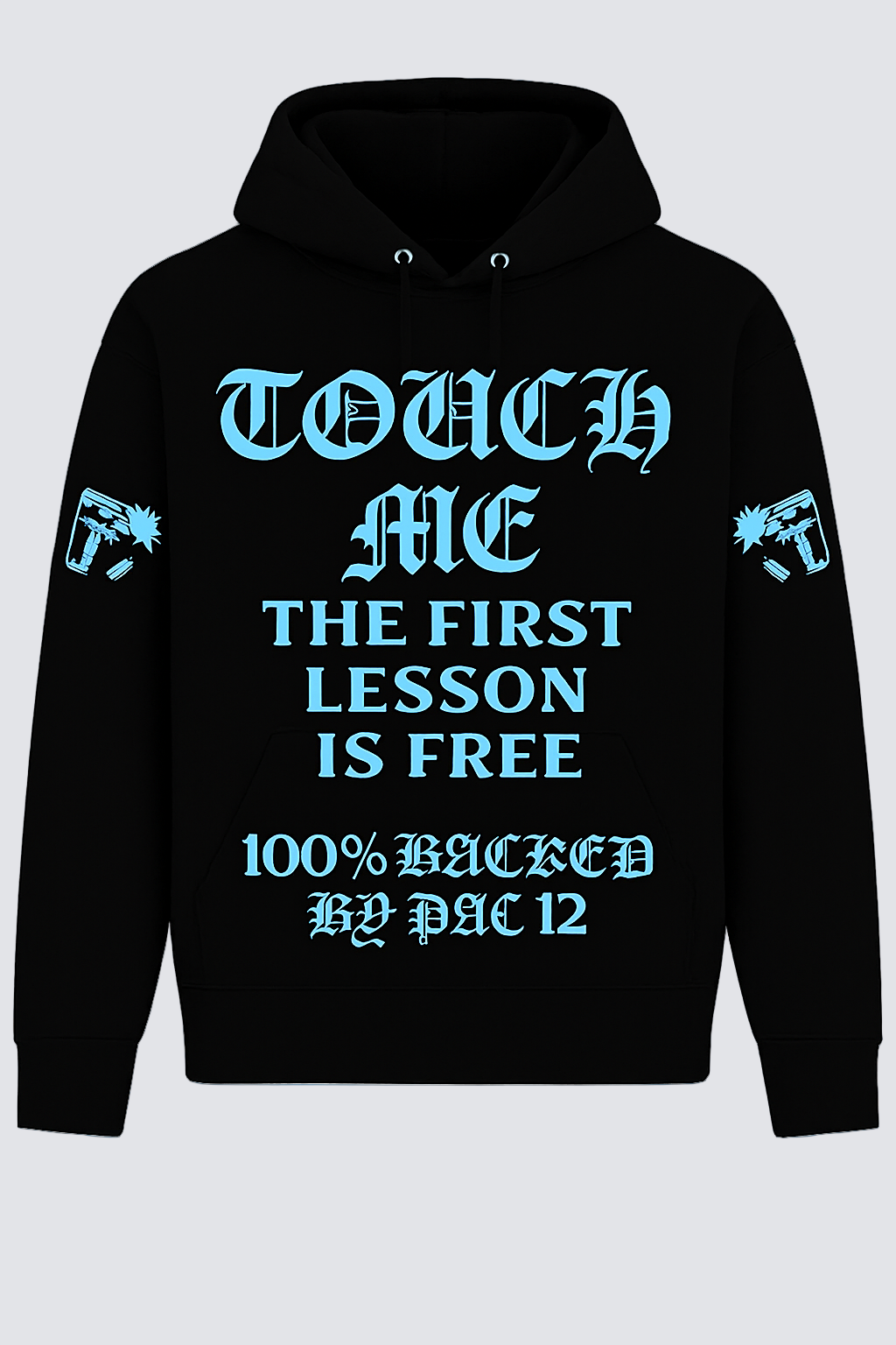 Black Hoody Touch Me Pack 12 Click on For More Colors!