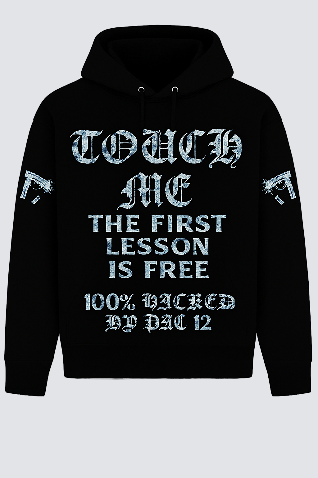 Black Hoody Touch Me Pack 12 Click on For More Colors!