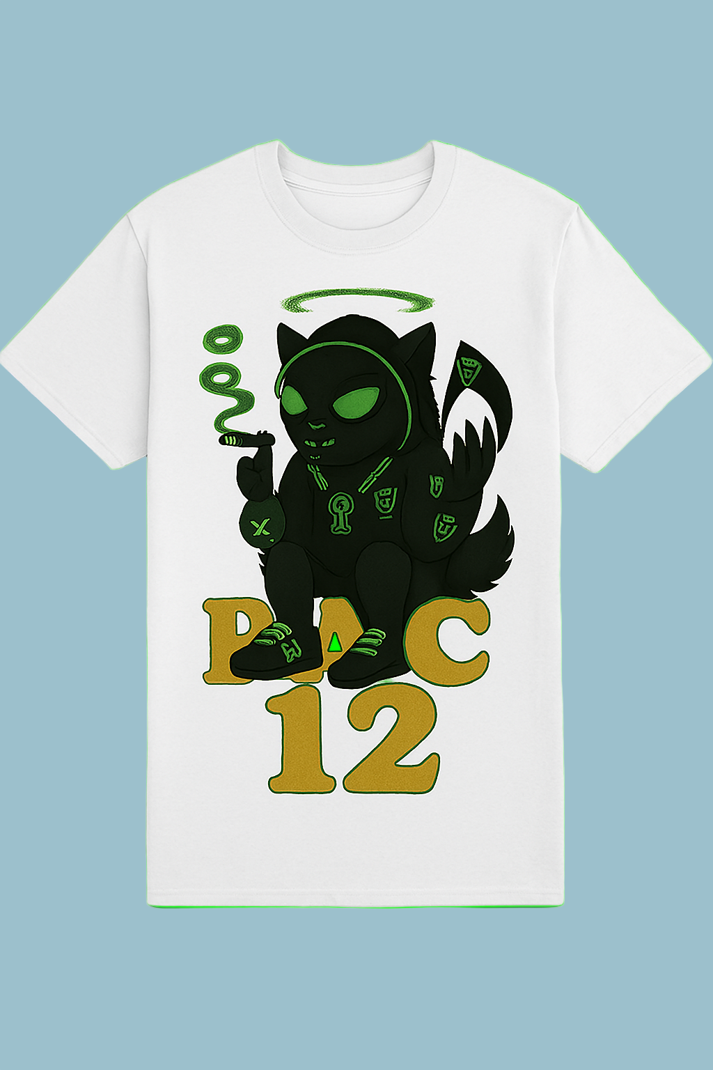 White T-shirt Rex Umbra Pack 12 Member