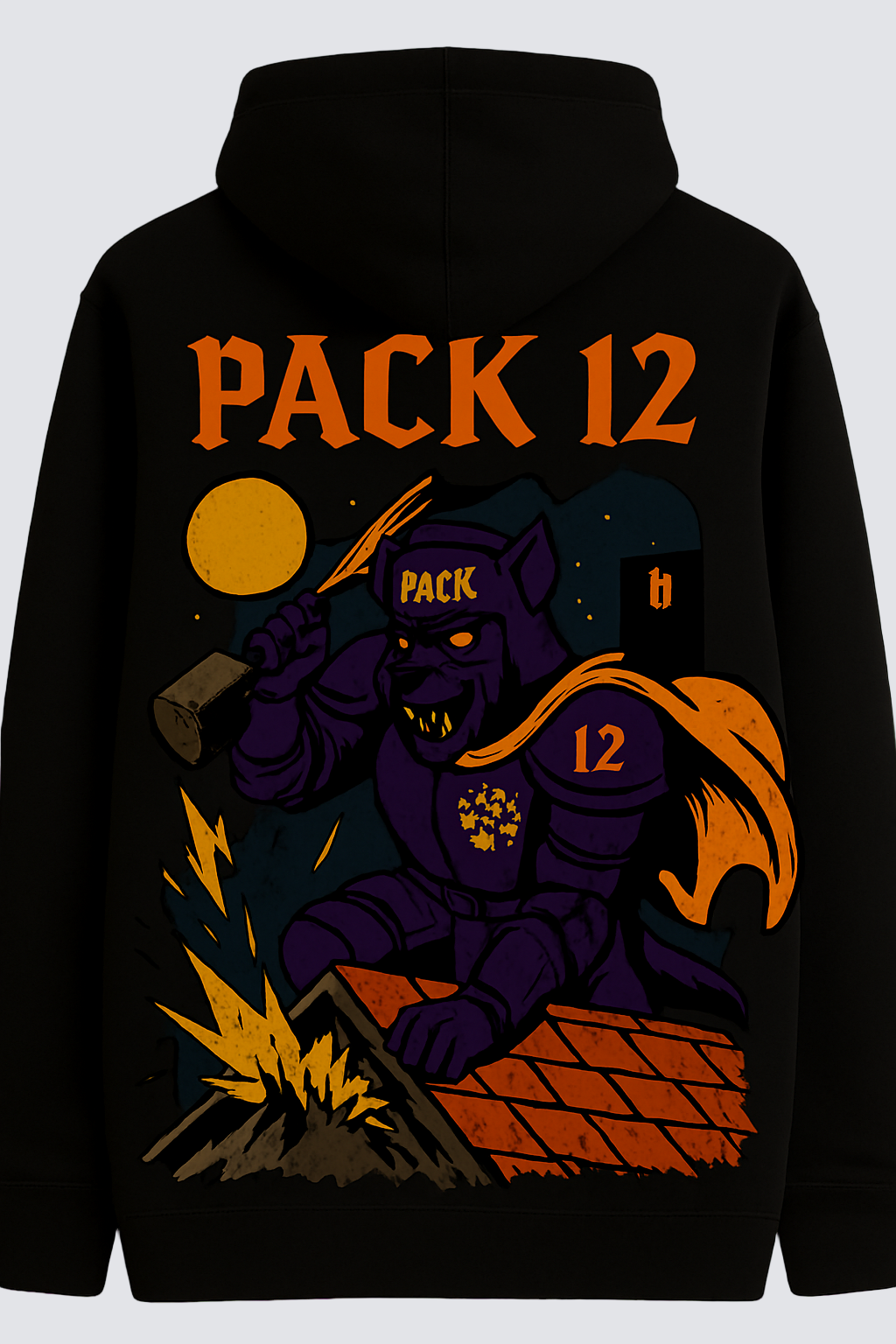 Black Hoody Riven Thorne Pac 12 Member