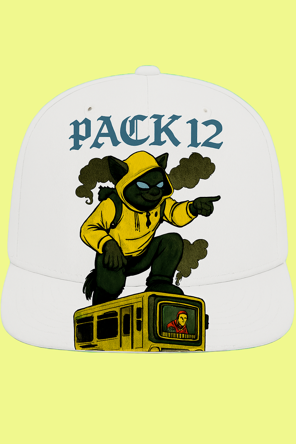 Flat Bill Hat  Jex Marrin Pac 12