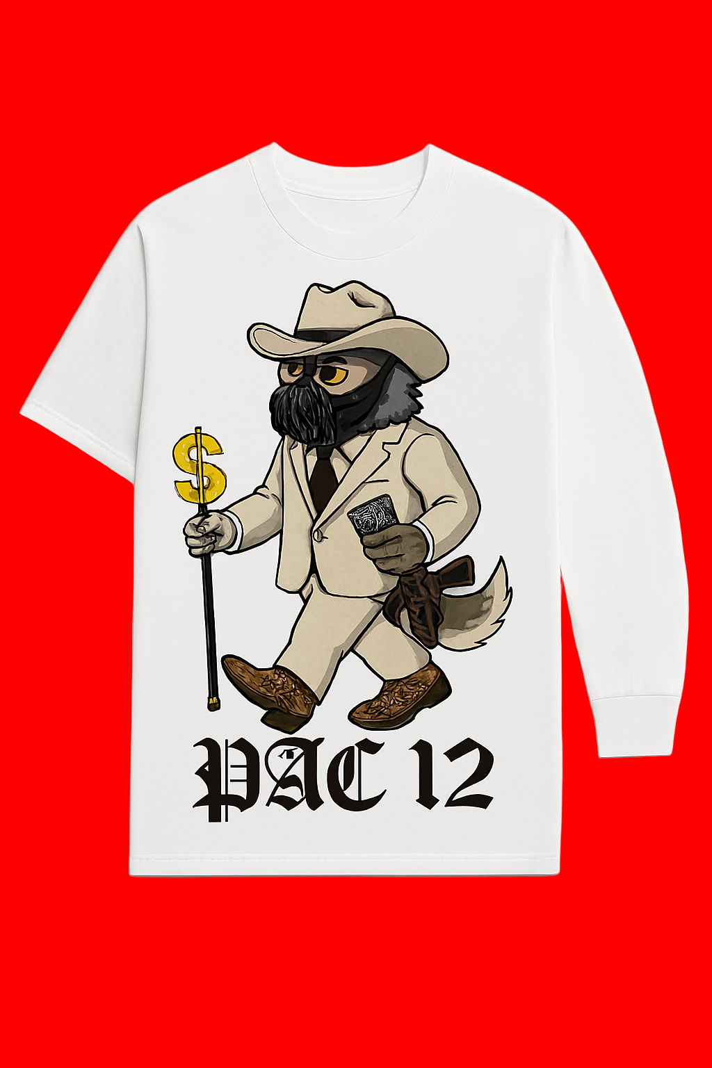 Long Sleeve Shirt Alpha Wolf Click for More Options